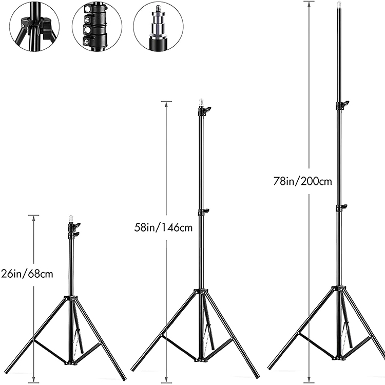Portable Adjustable Bracket Octagon Softbox for Lighting Adapt to Variety of Scene Shooting