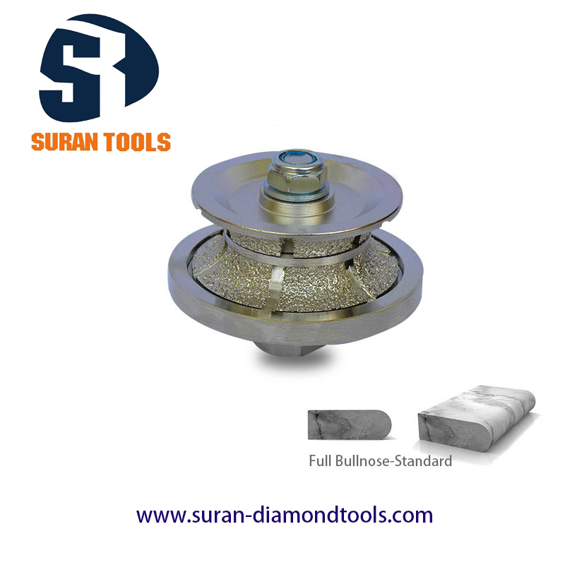 Vacuum Brazed Diamond Router Bits Hand Profiler Abrasive Profiling Tool for Tile Marble Granite
