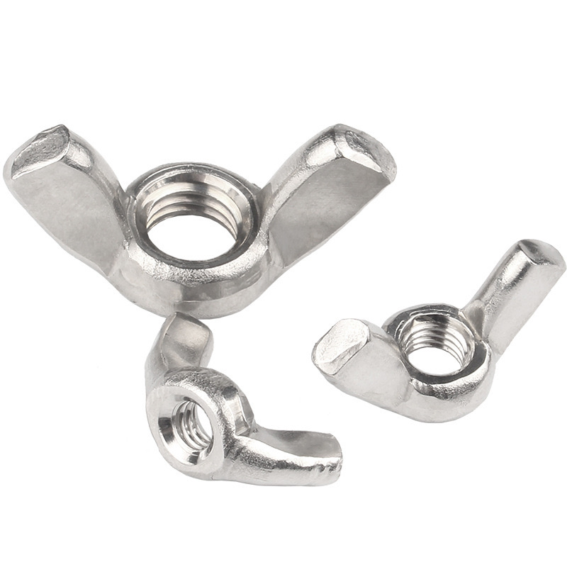 M3 - M24 Stainless Steel 304 316 DIN 315 Butterfly Wing Nuts