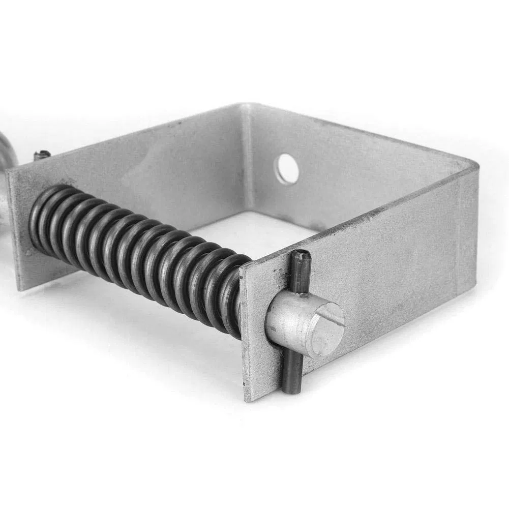 Rubber Gate Wheel Spring Loaded Swivel Caster Heavy Duty Wheels