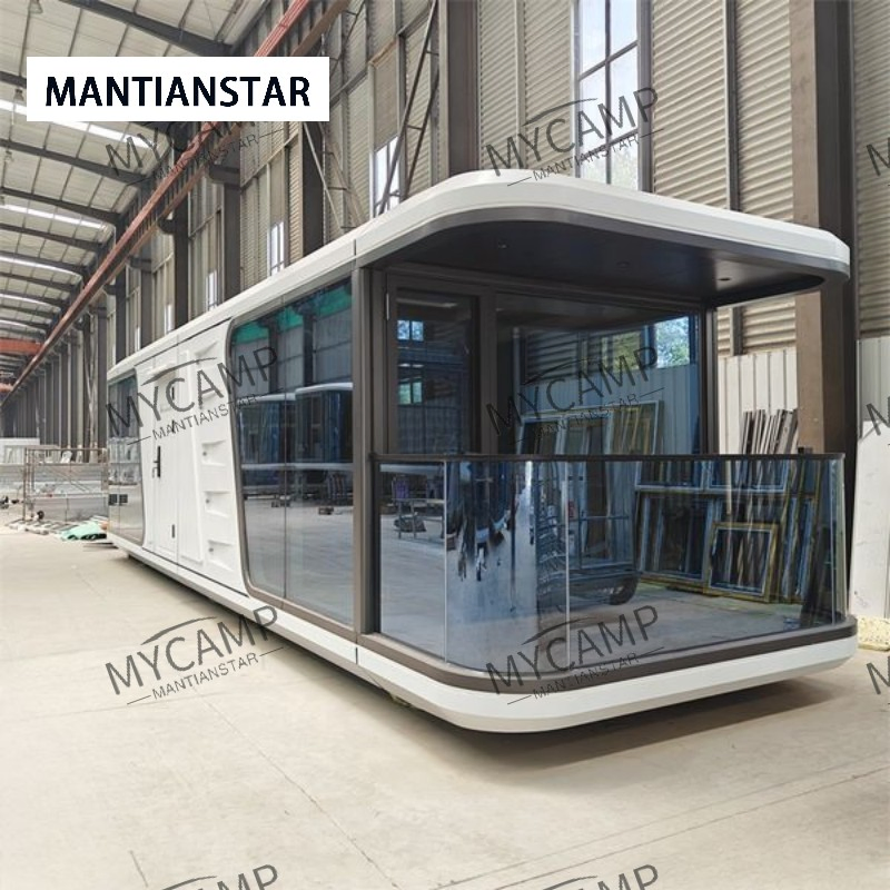 40FT Luxury Detachable Container House 3 Bedroom Mobile Home with Kitchen Toilet Modular Home Portable Removable House