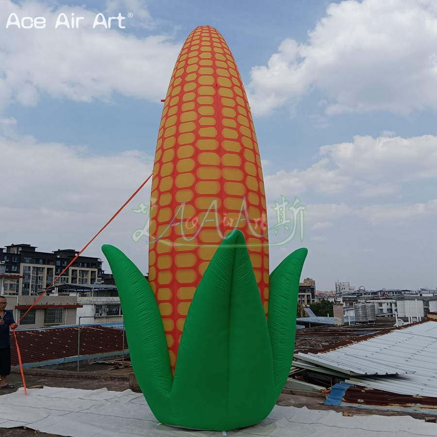 Custom Advertising Inflatables Balloon Inflatable Corn Model for Event Farm Decorative Advertising