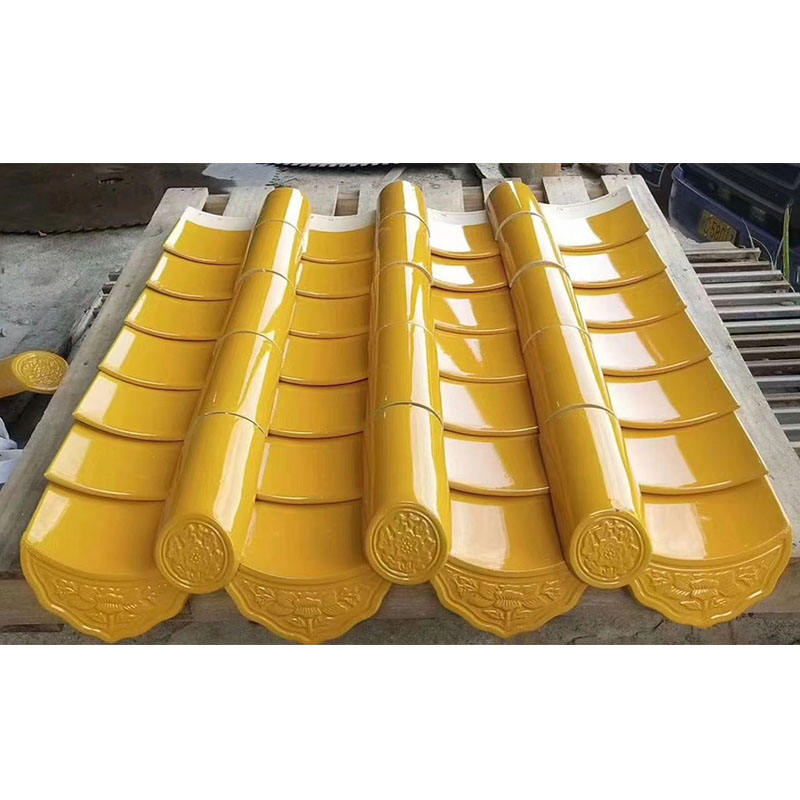 Китайская антикварная глазурованная черепица для крыши