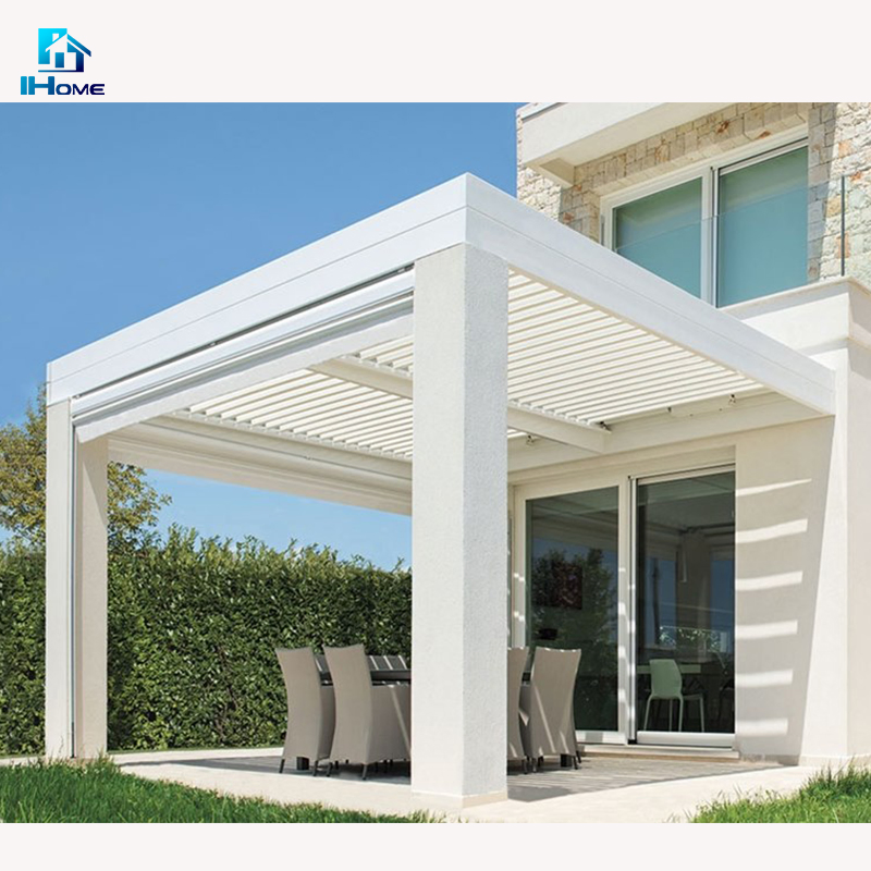 Aluminum Waterproof Sunshade Pergola Outdoor Awning