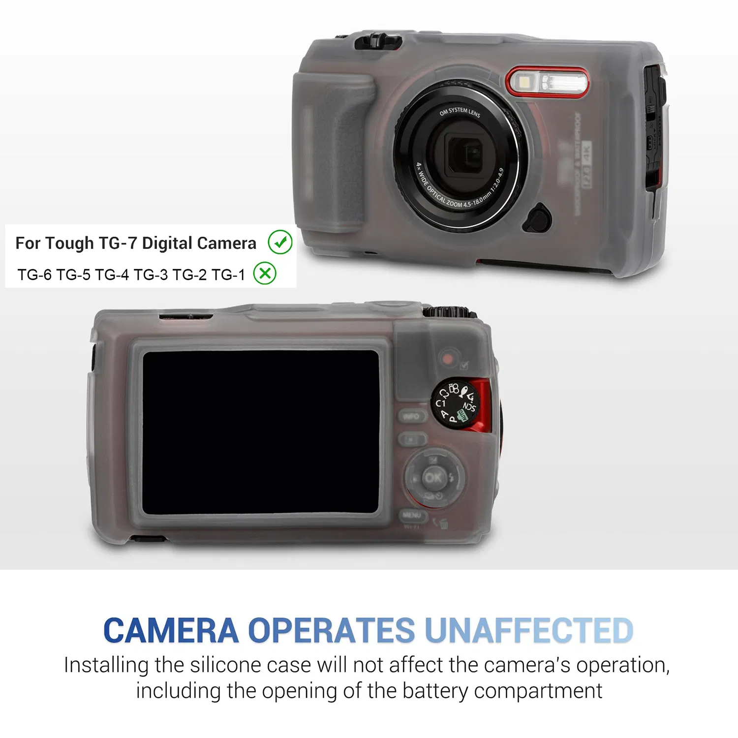 Newest Action Camera Slicone Protective Cases