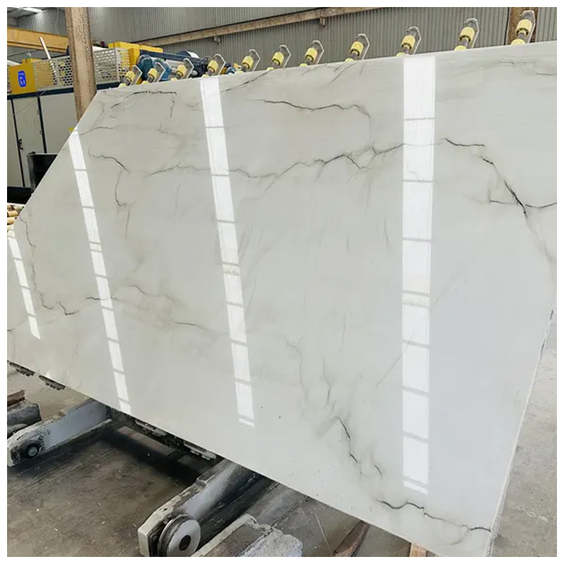 Brazilian Exotic White Mont Blanc Quartzite Slabs