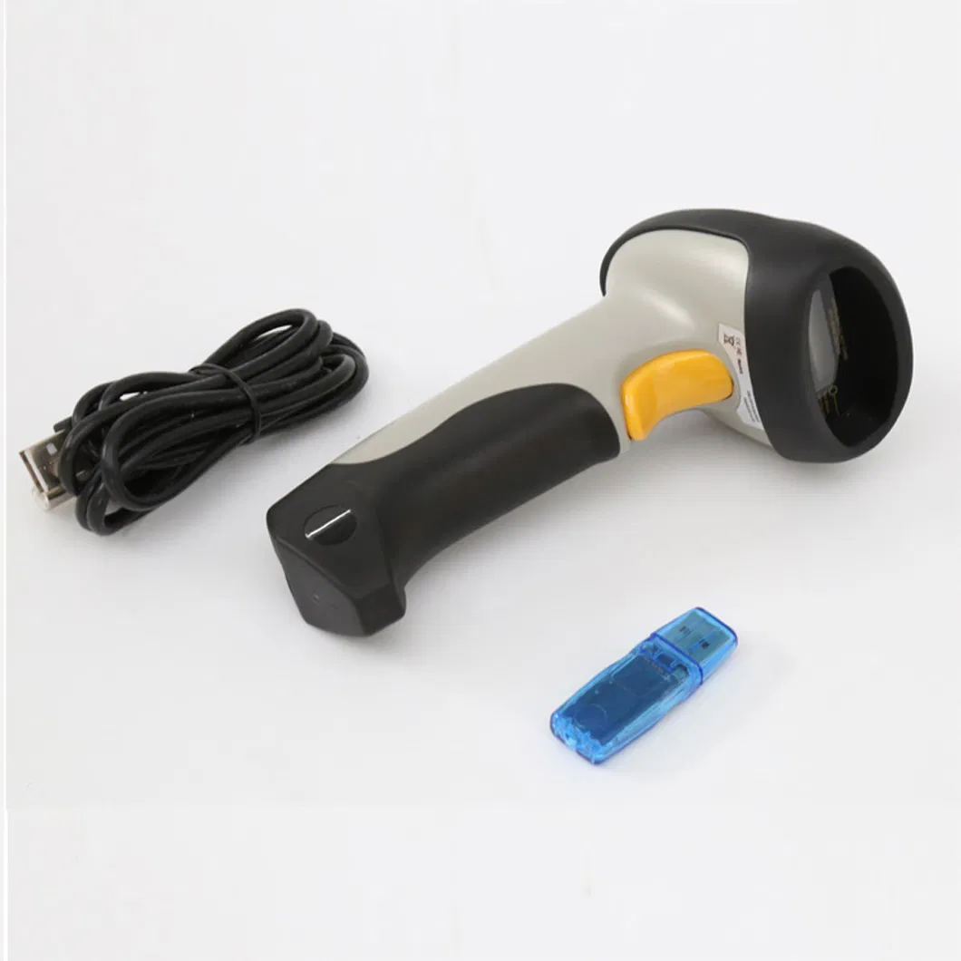 Handheld Wired USB and Wireless Bluetooth 1d Laser Barcode Scanner for Smart Phones/Tablets/Laptops