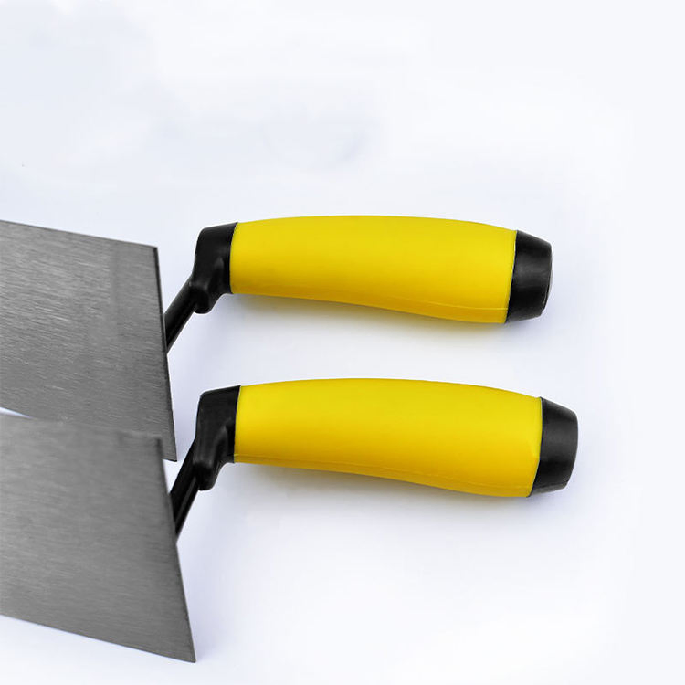 Stainless Steel Mason's Tool Bricklaying Trowel with Plastic Handle