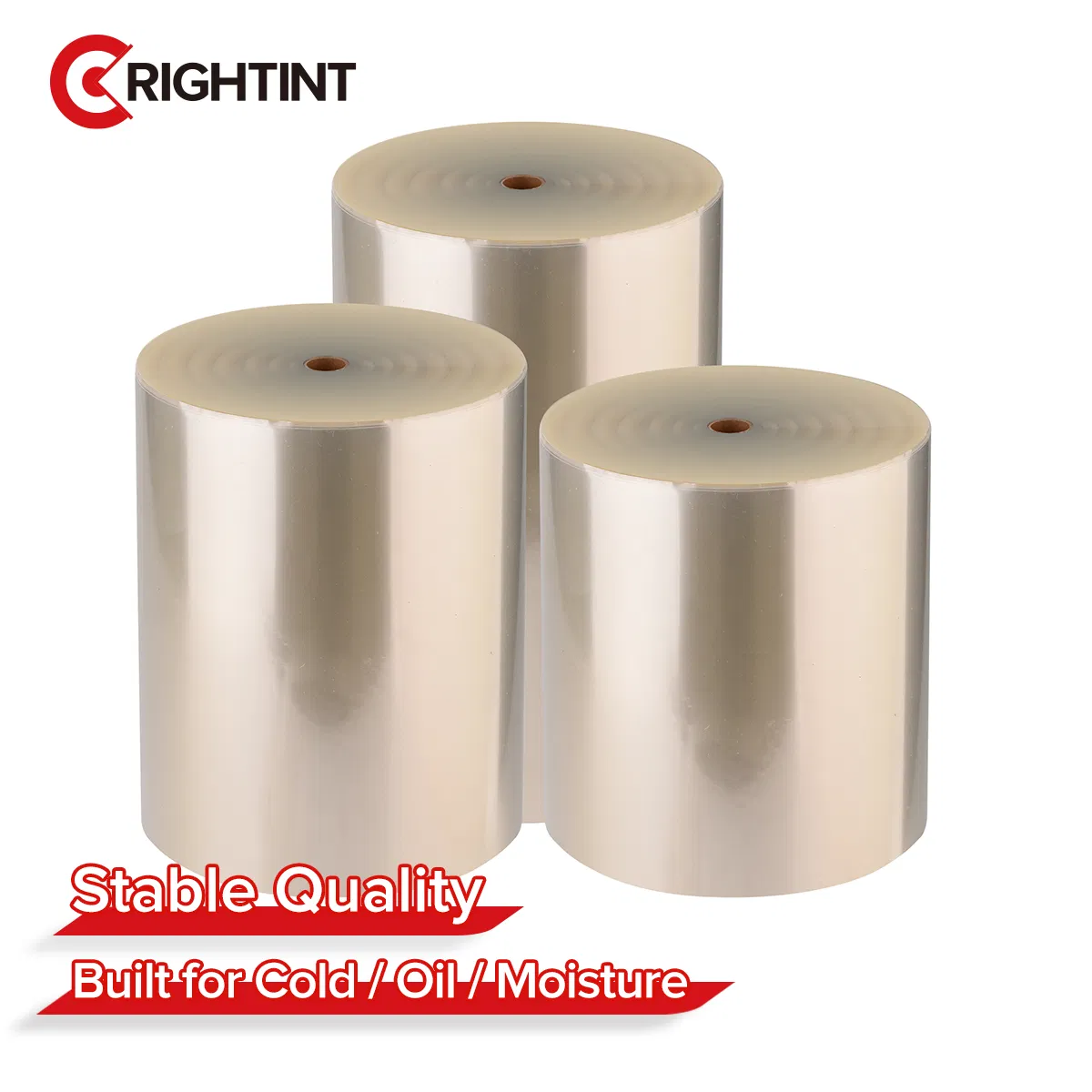 Clear PP Self Adhesive Labelstock Jumbo Roll for Custom Sticker Labels