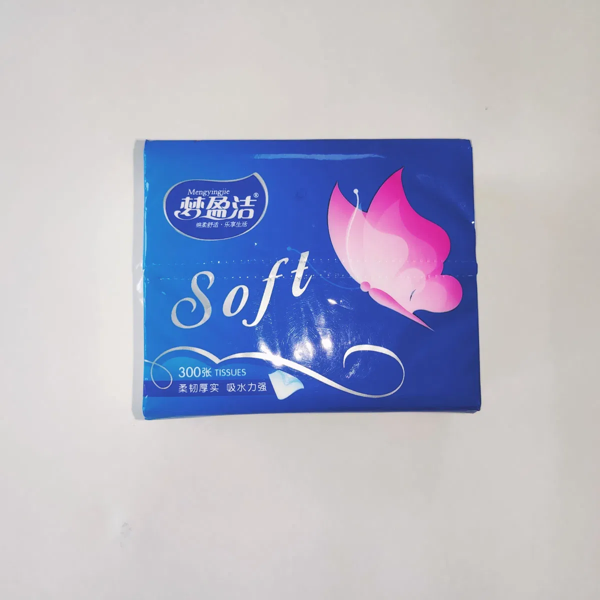 OEM Soft and Comfortable Facial Tissue Paper with Pattern