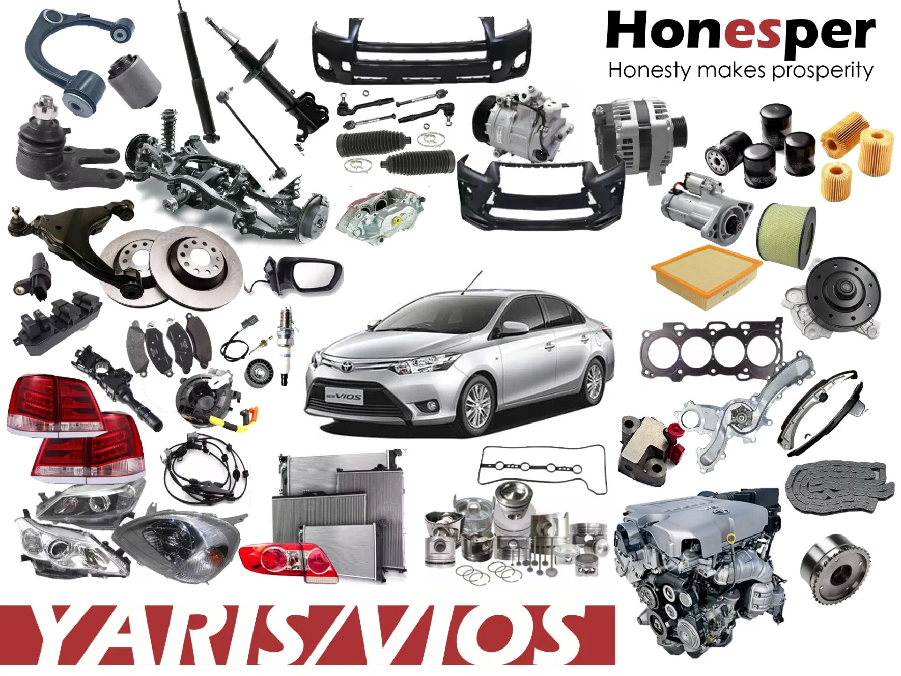 Головка блока цилиндров для Toyota Yaris Vios 2018-2022