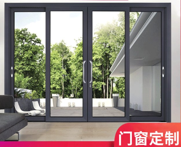 New Year Big Discount Popular Design Villa Aluminium Outdoor Security Sliding Glass Door