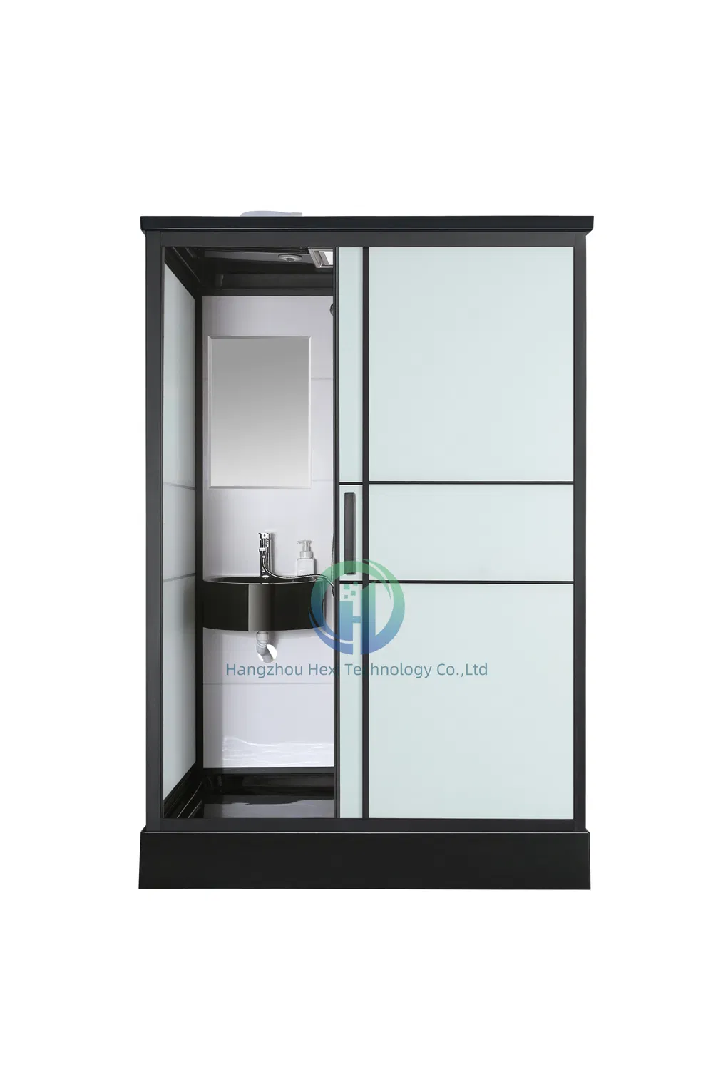 Impressive Sanitary Ware Concealed Integrated Capsule Bathroom Pod Prefab Toilet Room