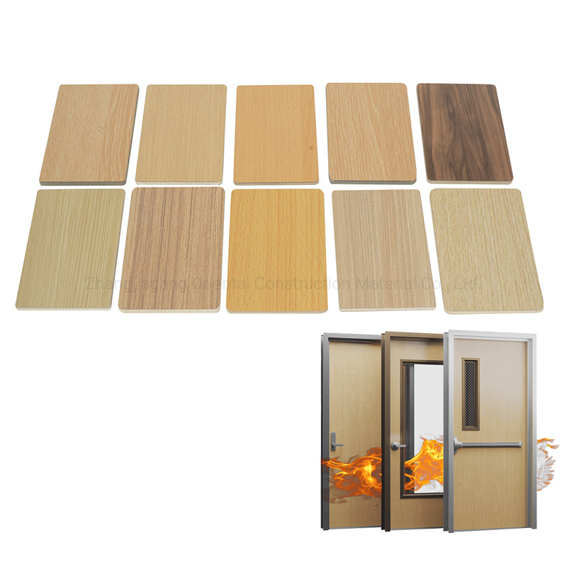 High Pressure Resistance Lightweight Perlite MGO Board Fireproof Magnesium Oxide Door Core