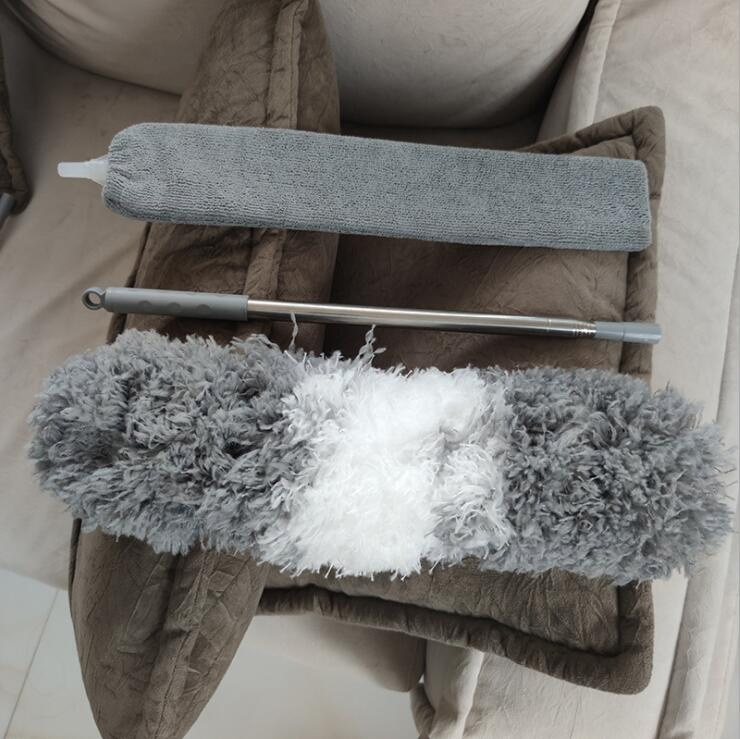 Microfiber Feather Duster Extendable Duster for Cleaning Ceiling Fans High Ceiling