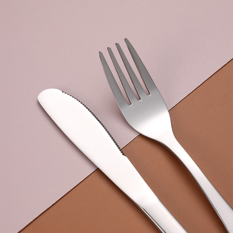 Promotion Hot Sale Kids Silverware Children's Safe Flatware Cutlery Set