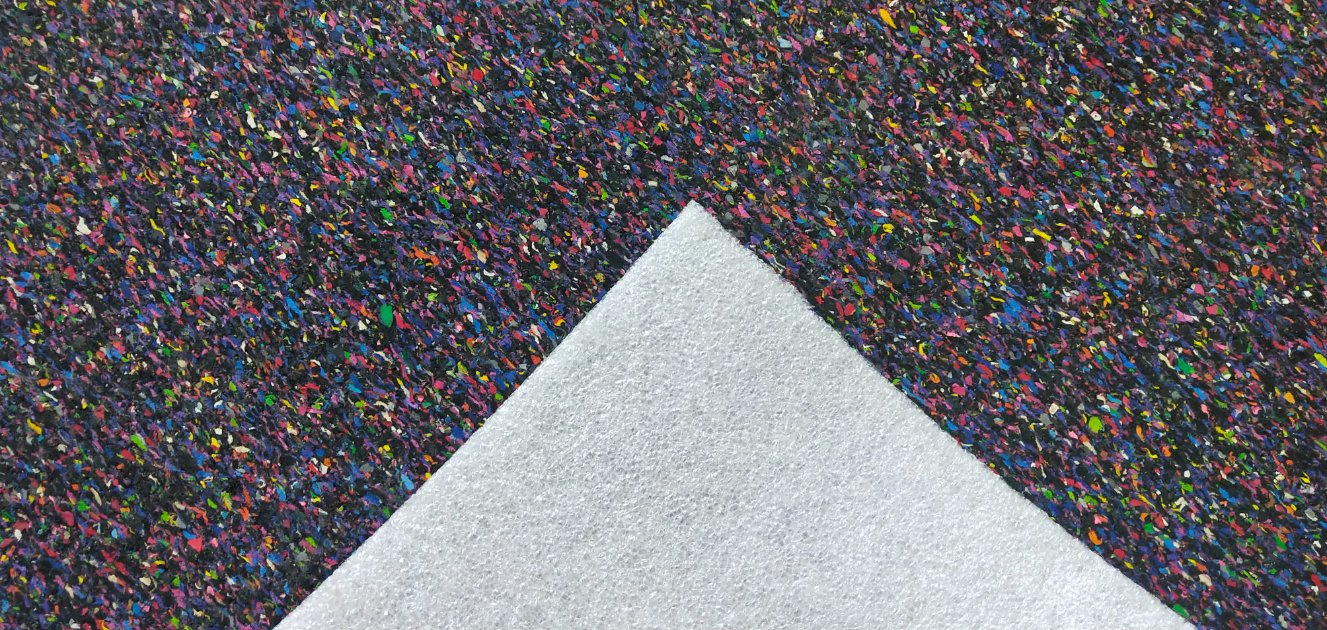 Hot Selling Composited Acoustic Underlay Rubber Roll Foam PE Sound Insulation Rolls Shock Absorption Rubber Flooring