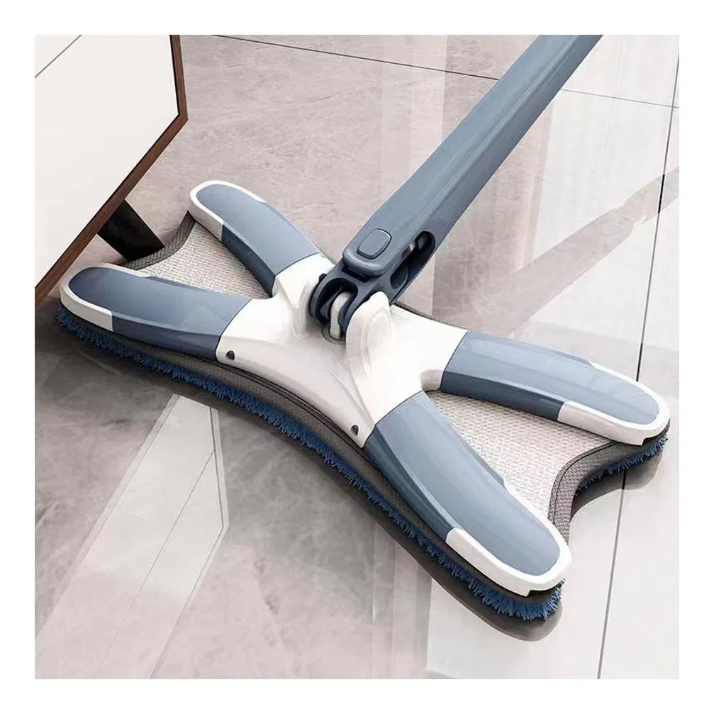 140*37*13cm X Shape Automatic Microfiber Flat Floor Cleaning Mop