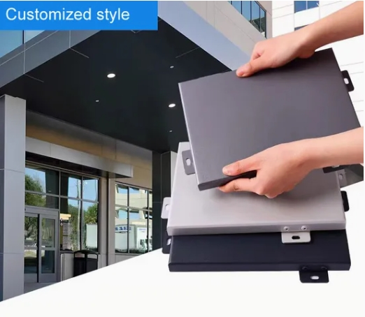 Aluminum/Aluminium Exterior/External Construction Building Glazing/Double Glass Curtain Wall Cladding Facade Price for Decoration