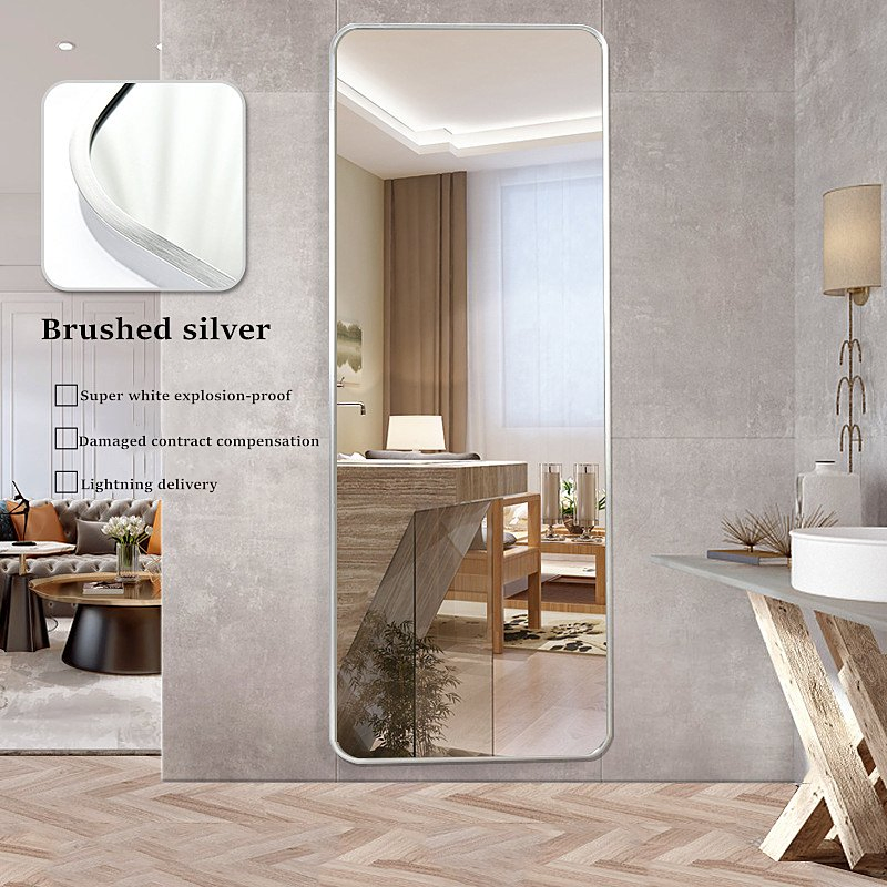Wall-Mounted Full-Length Mirror Floor Mirror 0005