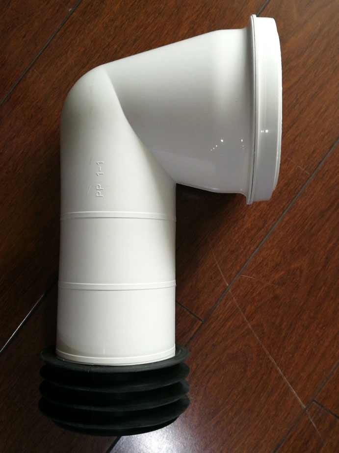 Wholesales High Quality PP Short Toilet Pan Connector