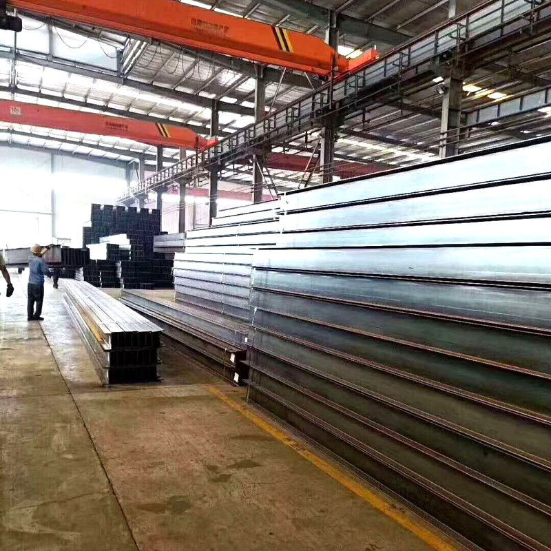 W6X7/W10X45/W18X76 Steel Structure Welding H Iron Beam Sizes and Universal Beam Cutting and Drilling Holes Carbon Hot Rolled Prime Structural Steel H Beam