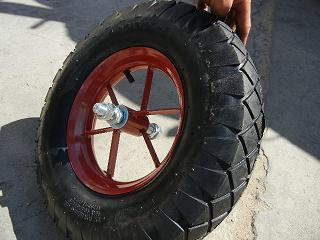 Flat Free Wheel 4.00-8)