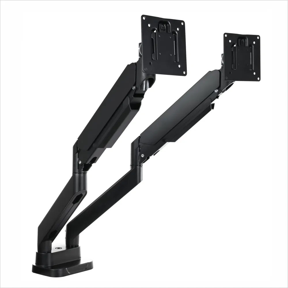 Кронштейн для двух мониторов с подъемным механизмом