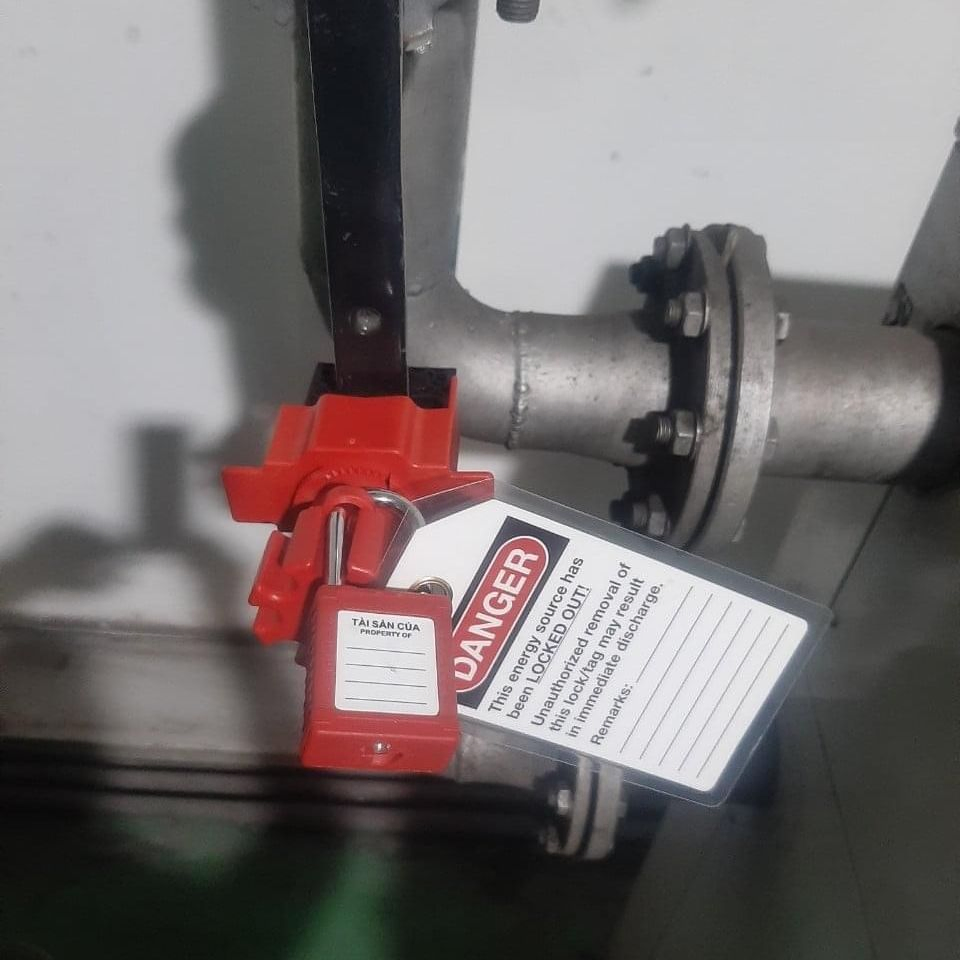 Durable 38mm Loto Padlock with Osha Safety Certification