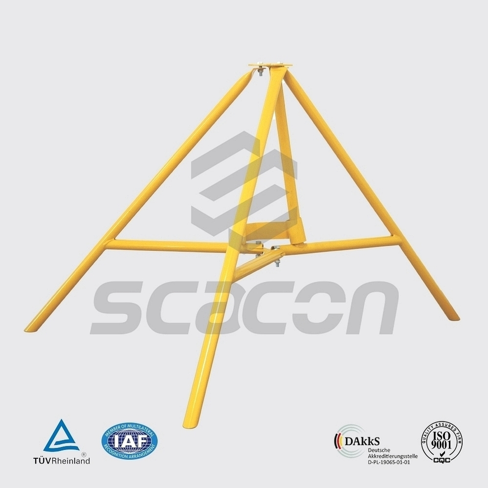 Adjustable Galvanized Scaffolding Steel Prop Tripod for Stability