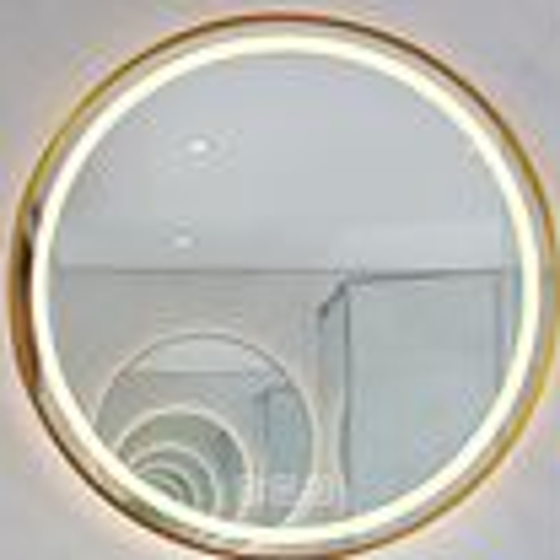Elegant LED Bathroom Mirror with Touch Sensor and Brightness Control