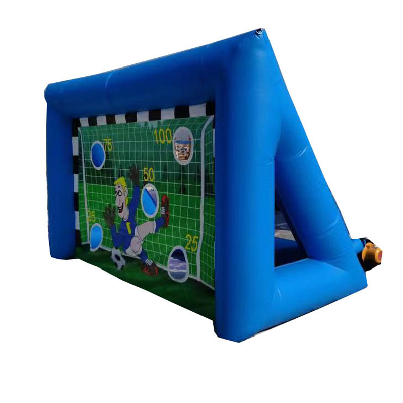 Guangzhou China Outdoor Sport Games Inflatable Soccer Football Goal Inflatable Portable Mini Soccer Goal with Net Inflatable Soccer Door