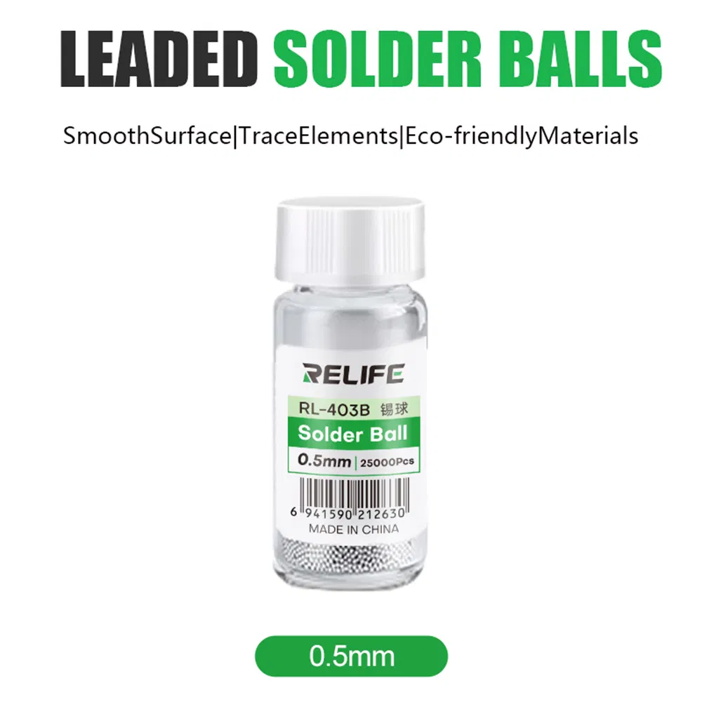 Припойные шарики RELIFE RL-403B 0.5мм для ремонта BGA
