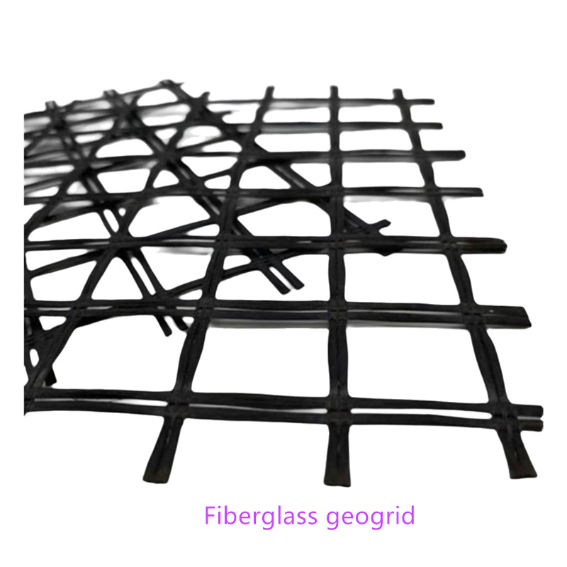 Fiberglass Geogrid Road Reinforcement Fiberglass Geogrid for Asphalt Reinforcement