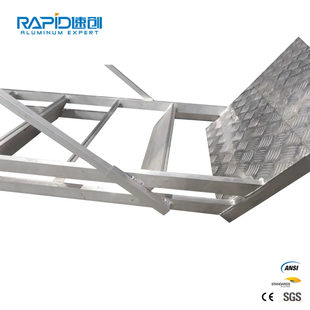 Aluminum Ringlock System Scaffold Metal Steel Ladder