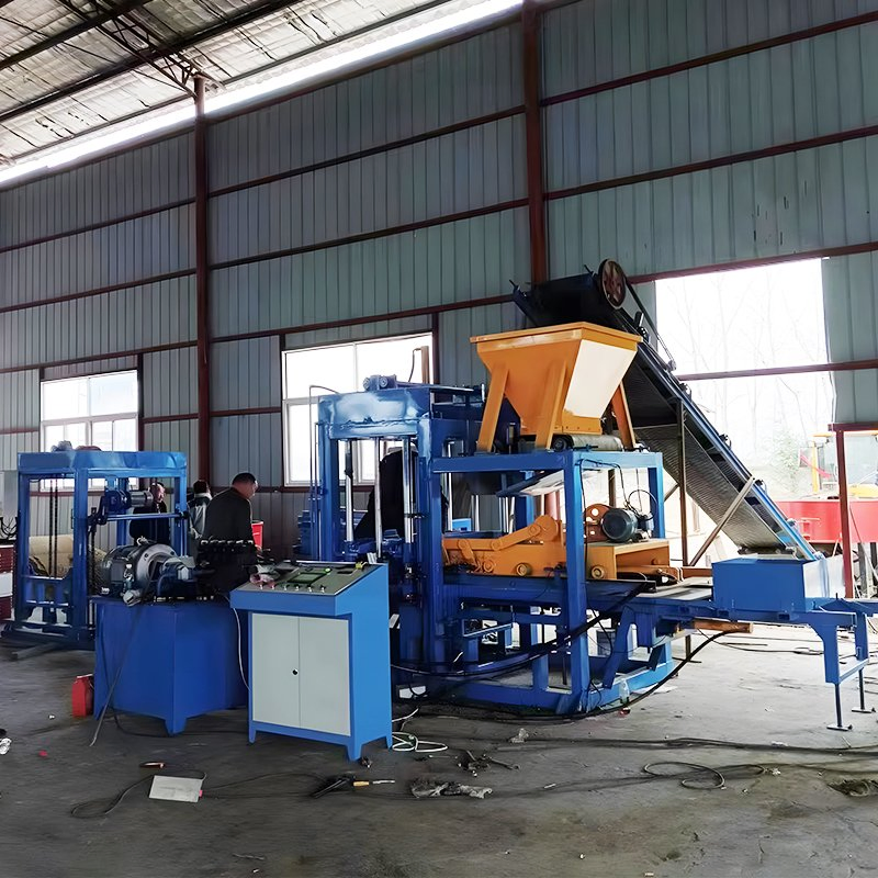 Energy-Saving Fully Automatic Hydraulic Brick Making Machine Line for Eco-Building