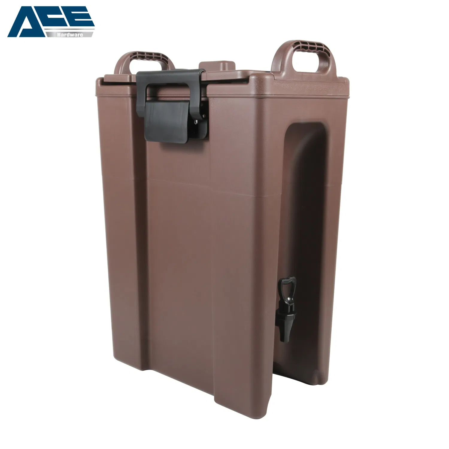 Stackable Thicker Insulated Plastic Beverage Dispenser with Tap for Hot or Cold Drinks