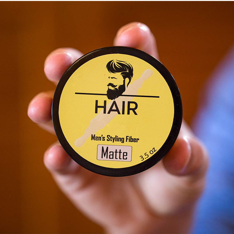 Private Label Styling Clay for Men Matte Finish Molding Hair Wax