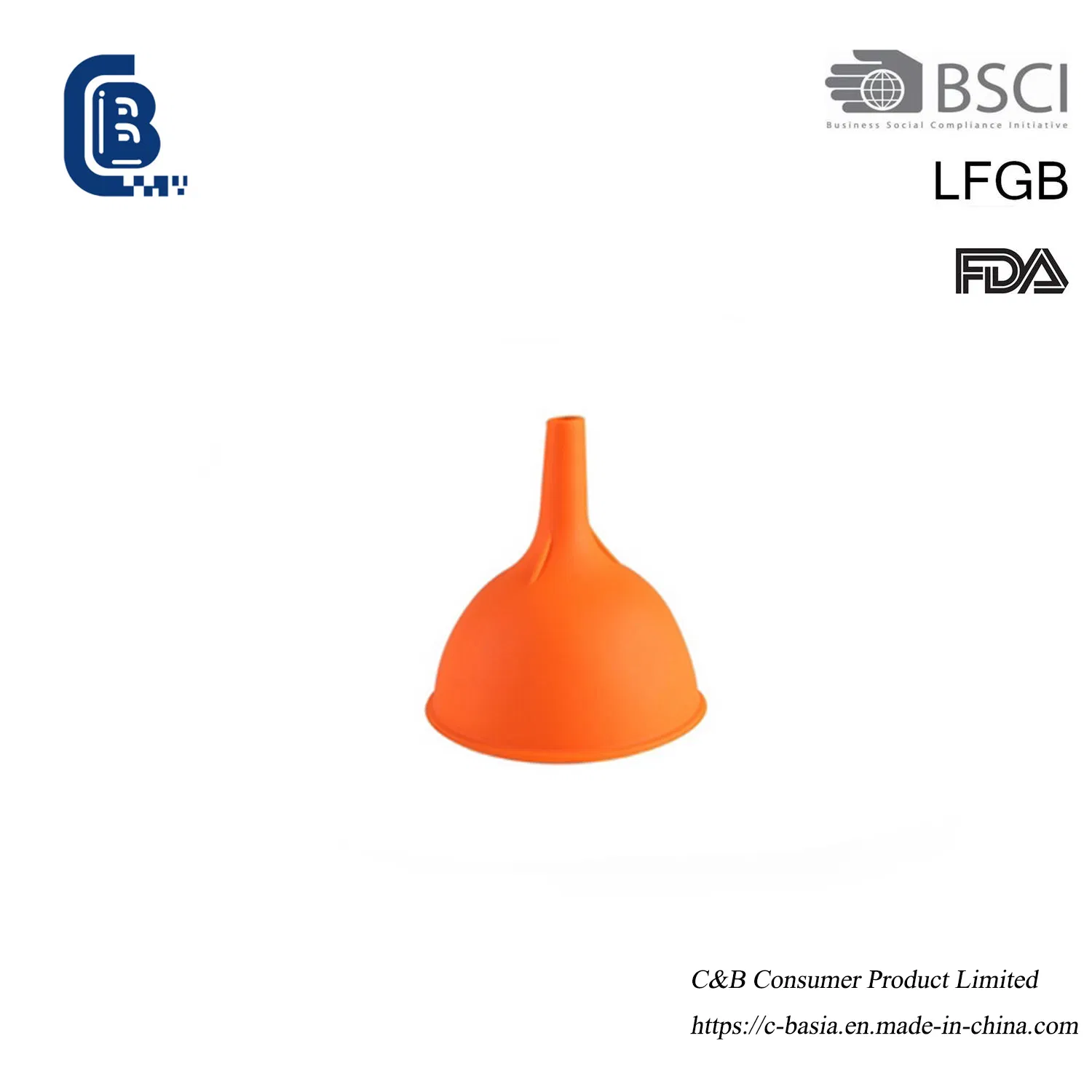 Food Grade Silicone Oil Separator Funnel - Powdered Oil Drainage Tool