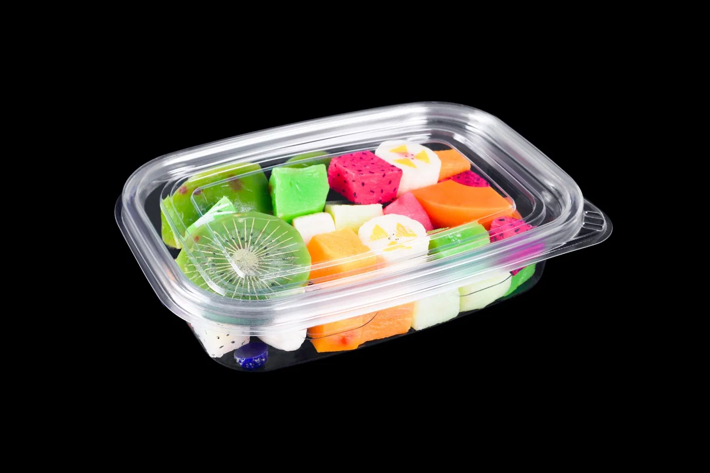 OEM/ODM Service Portable Hygienic All-Purpose Clear Plastic Pet Container
