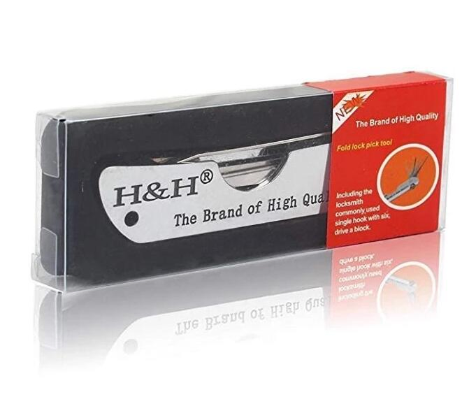 Yh9121 Foldable Door Lock Opener Locksmith Tool Lock Pick Set