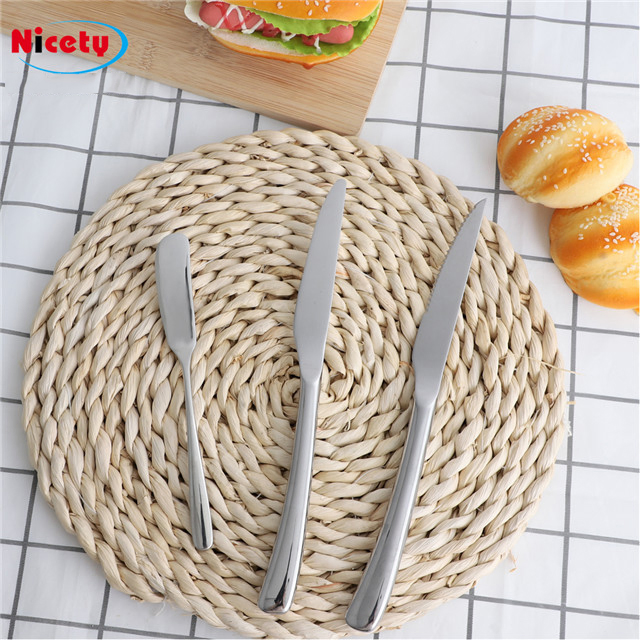 Custom Metal Kids Mini Eco Reusable Knife Cutlery Set Stainless Steel Tableware Spoon and Fork