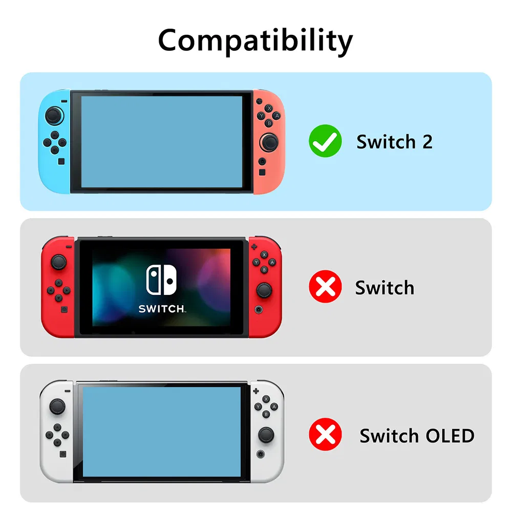 Чехол для Nintendo Switch 2, силиконовый