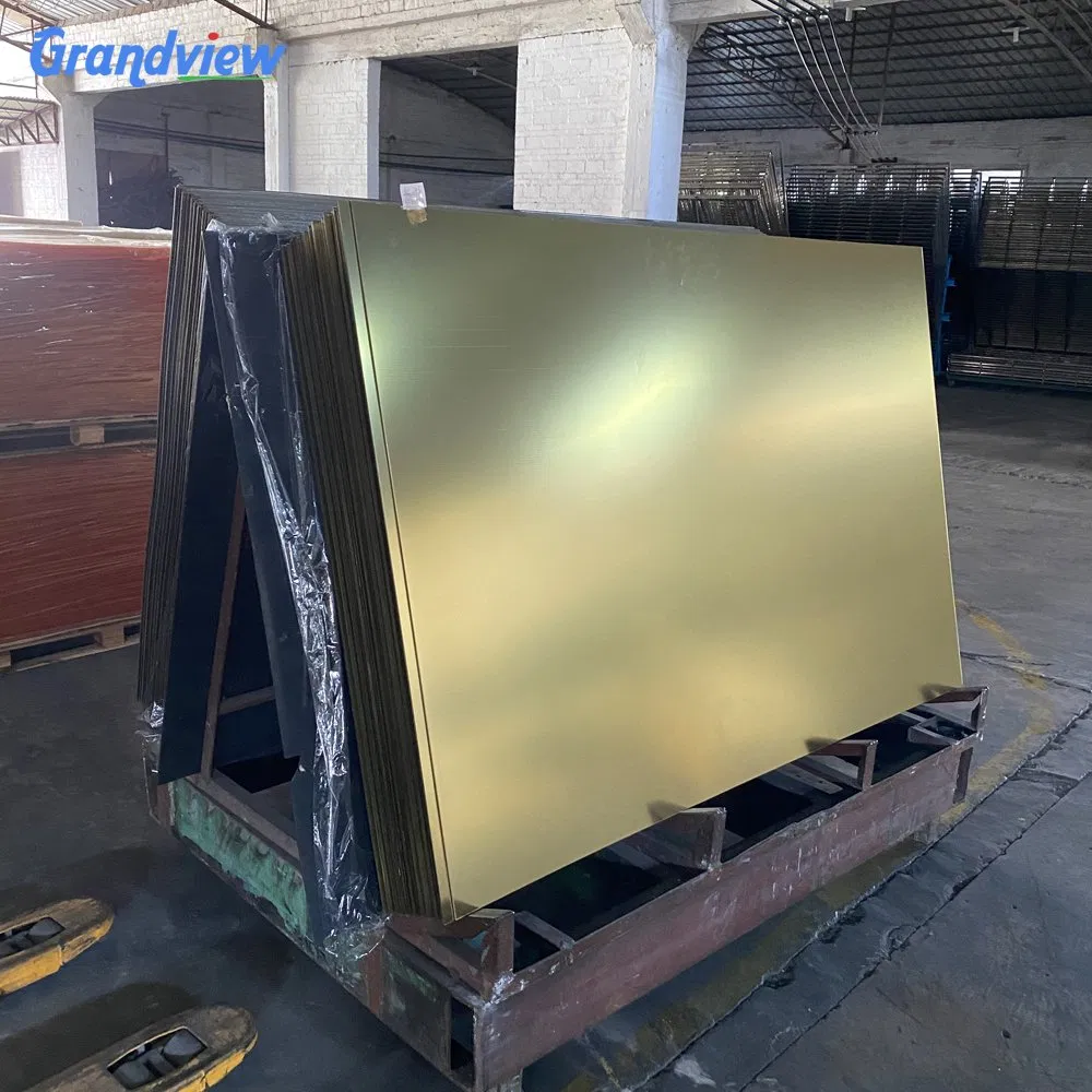 Factory Direct 1mm Thick Silver Gold Mirror Acrylic Sheet