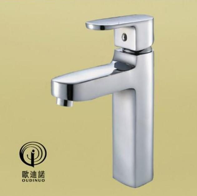 Brass Body Water Taps Bathroom Basin Single Hole Single Handle Cold and Hot Water Faucet Manufacturer