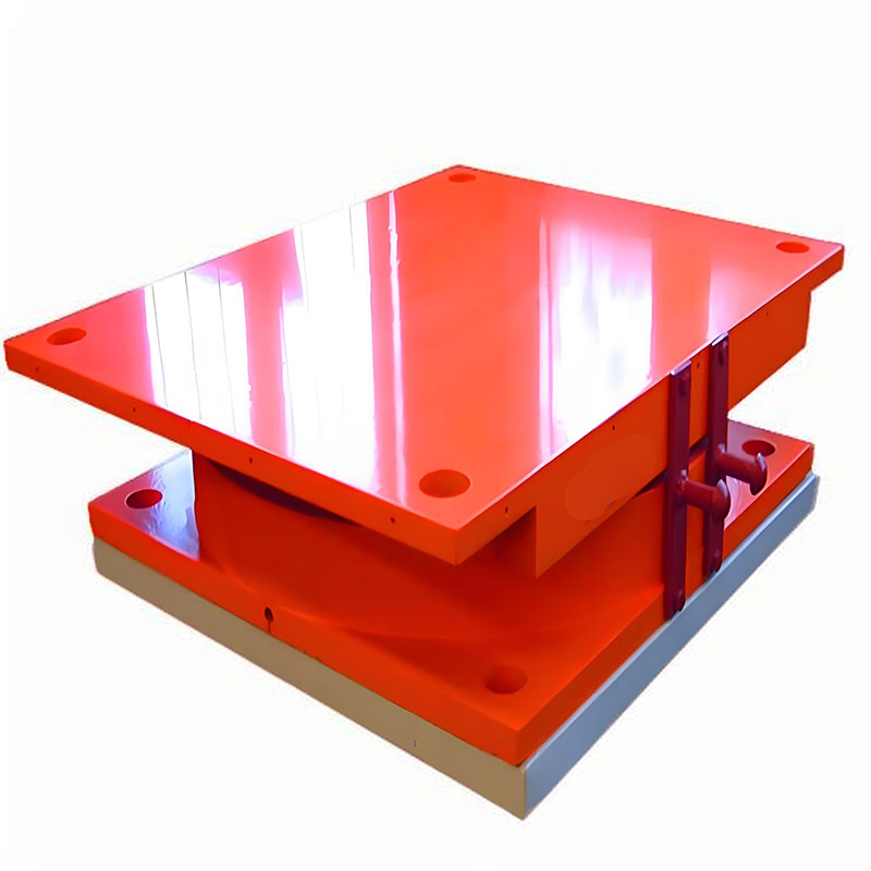 Gpz Two-Way Sliding Pot Rubber Bearing Jpz Shock Absorption Basin Type Bearing