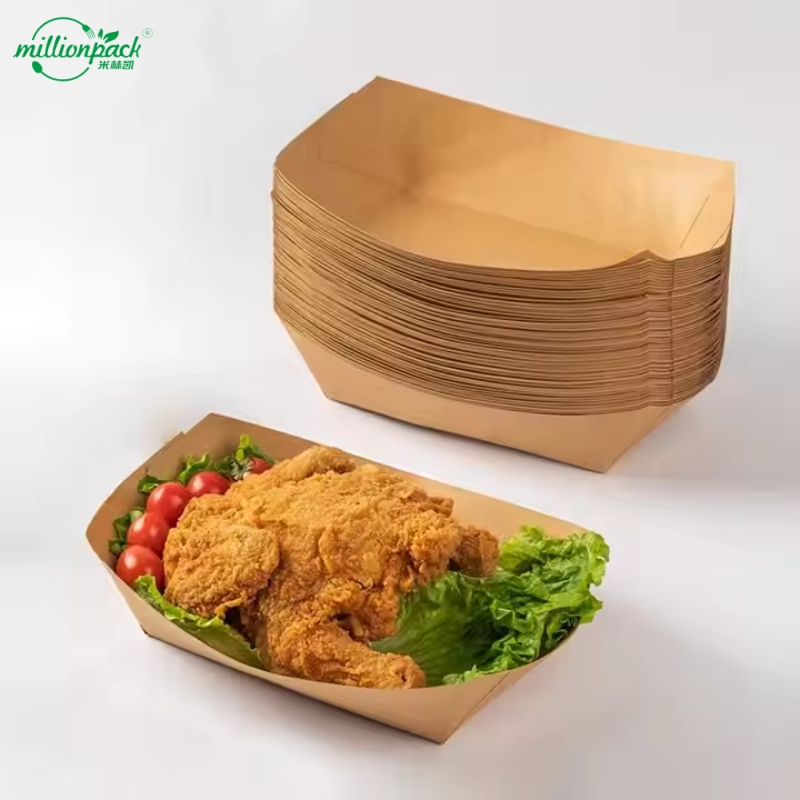 Custom Printed Paper Boat for Branded Events and Promotional Giveaways