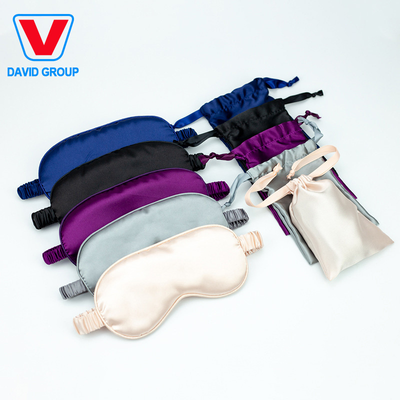 Custom Brand Soft Sleeping Eye Mask with Pouch