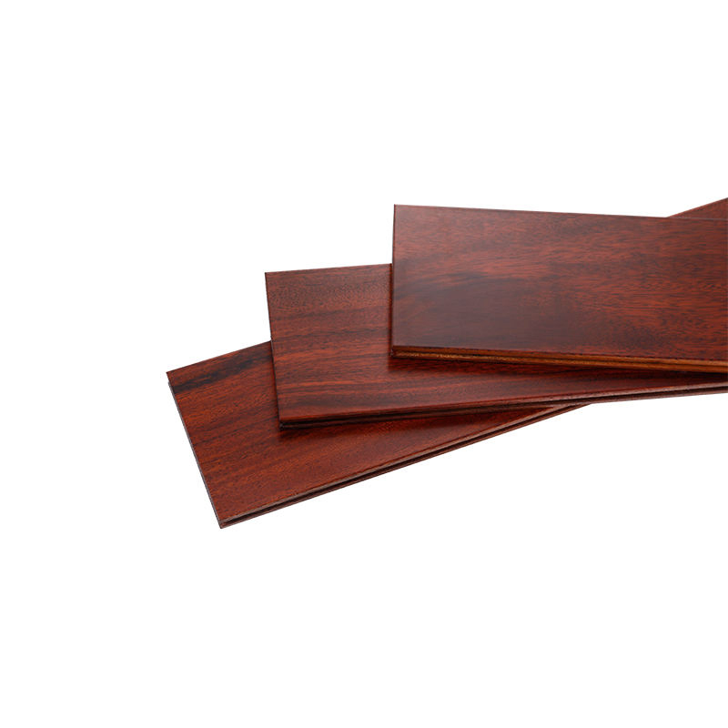 Indoor 18mm Thickness Red Traditional Hardwood Floor 610mm Length Smooth Modern Living Room Solid Wood Flooring