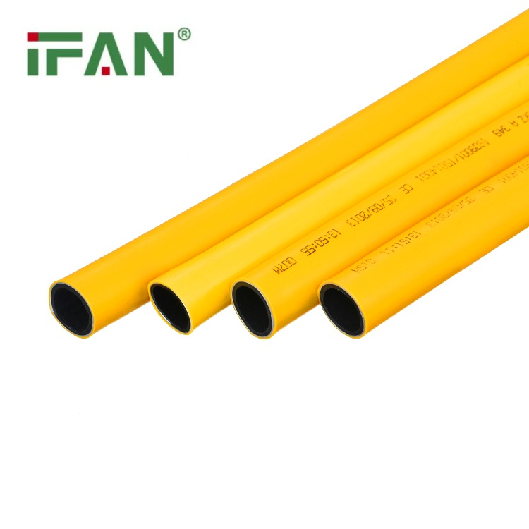 Желтая газовая труба PEX-AL-PEX от Ifan